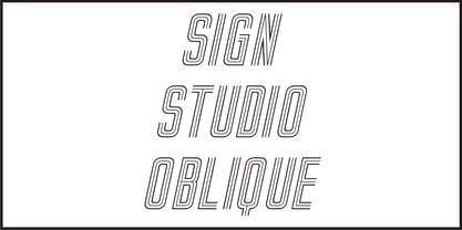 Sign Studio JNL Font Poster 2