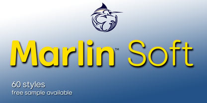 Marlin Soft Font Poster 1