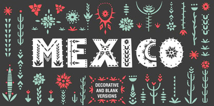 Mexico Font Poster 7