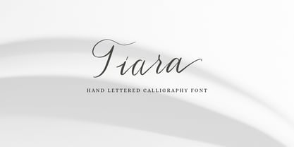 Tiara Font Poster 10