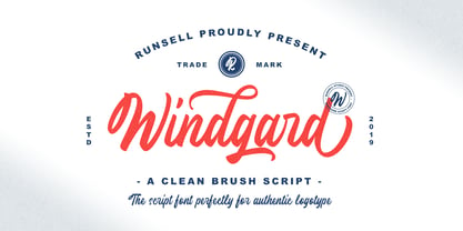 Windgard Font Poster 1