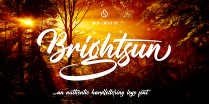 Brightsun Font Poster 15