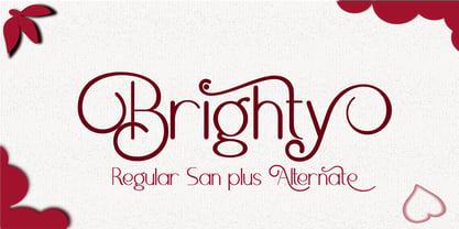 Brighty Font Poster 14