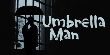 Umbrella Man Fuente Póster 5