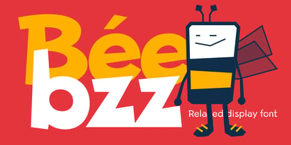 Beebzz Font Poster 1