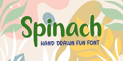 Spinach Font Poster 7