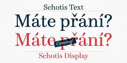 Schotis Text Fuente Póster 1