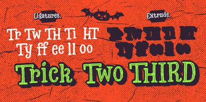 Hatter Halloween Font Poster 8