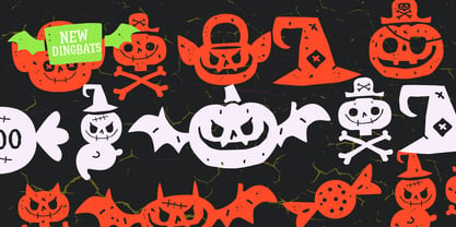 Hatter Halloween Font Poster 5
