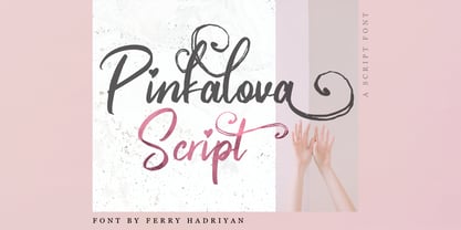 Pinkalova Font Poster 1