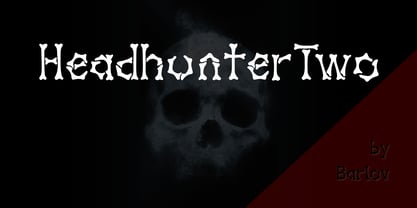 Headhunter Two Font Poster 1
