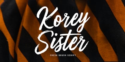 Korey Sister Font Poster 1