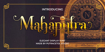 Mahaputra Font Poster 1