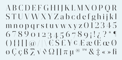 Gazeta Stencil Ds Font Poster 2