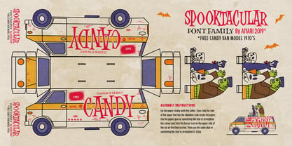 Spooktacular Font Poster 12