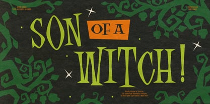 Spooktacular Font Poster 4