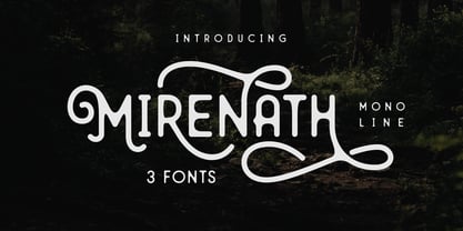 Mirenath Font Poster 1
