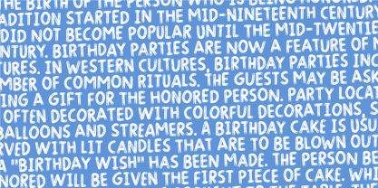 Disposable Font Poster 6