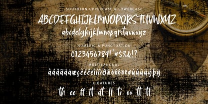 Southern Font Poster 8