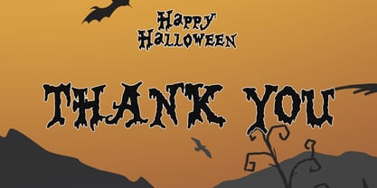 Happy Halloween Font Poster 7