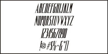 Nouveau Spur JNL Font Poster 5