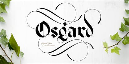 Osgard Font Poster 1