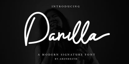 Danilla Font Poster 1
