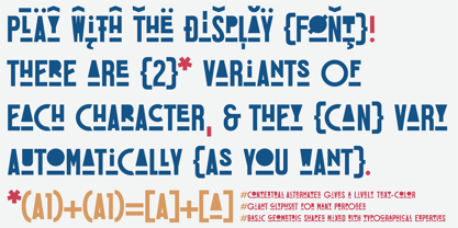 Mozsar Font Poster 5