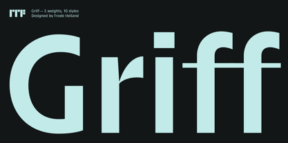 Griff Font Poster 1