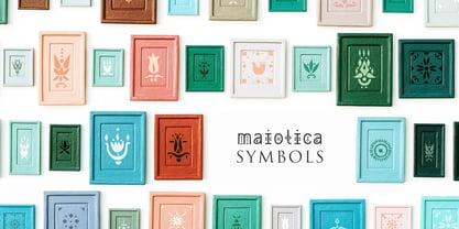 Maiolica Font Poster 5