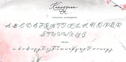Kanaggawa Font Poster 6