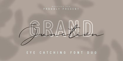 Grand Junction Font Poster 1