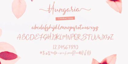 Hungaria Font Poster 8