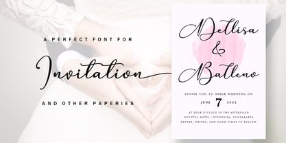Anything Script Font Poster 4