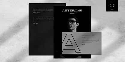 Asterone Font Poster 3