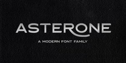 Asterone Font Poster 1