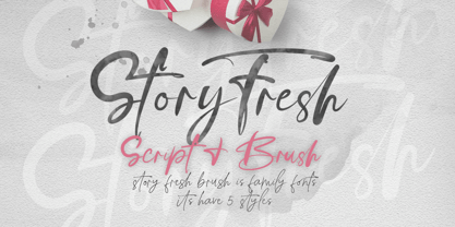 Story Fresh Fuente Póster 1