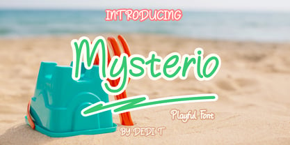 Mysterio Font Poster 8