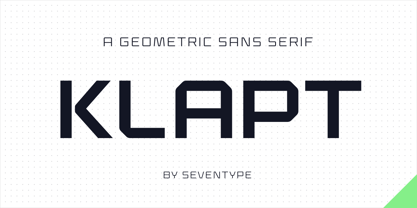 Klapt Font Poster 1