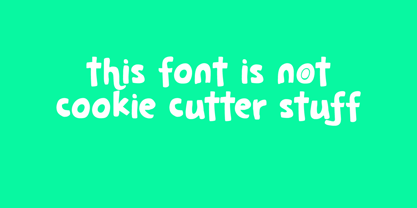 Cookie Crumble Font Poster 3