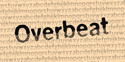 Overbeat Font Poster 1