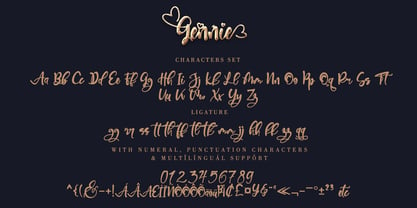 Gennie Font Poster 8