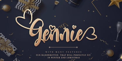 Gennie Font Poster 1