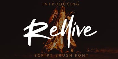 Rellive Font Poster 1