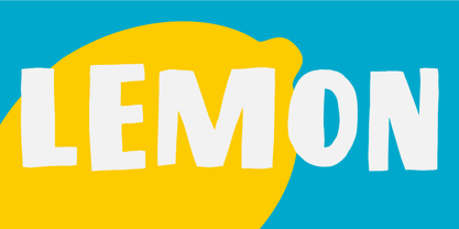 Lemon Flush Font Poster 7