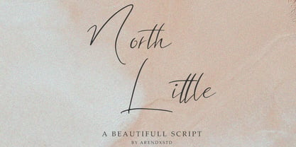 North Little Font Poster 1