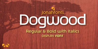 Dogwood Font Poster 1