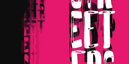 Streeters Font Poster 4