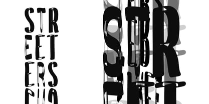 Streeters Font Poster 2