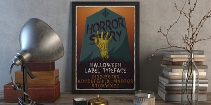 Horror Story Font Poster 7